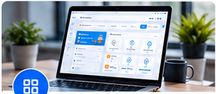 Interface d’une application métier AMZ